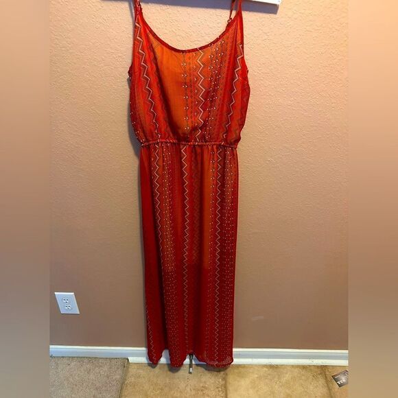 Ocean drive red and white sundress - Picture 1 of 9